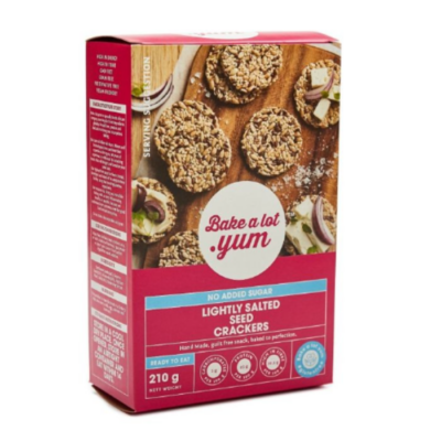 YUM LIGHTLY SALTED SEED CRACKER 210G